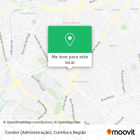 Condor (Administração) mapa