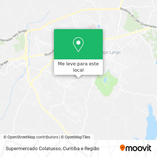 Supermercado Colatusso mapa