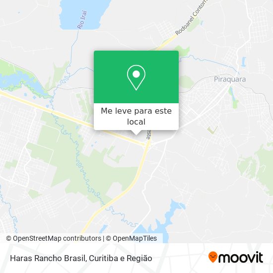 Haras Rancho Brasil mapa