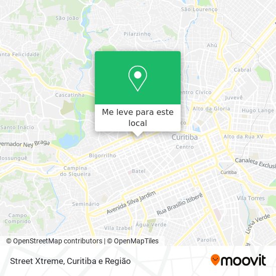 Street Xtreme mapa