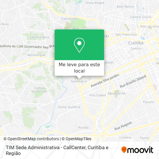 TIM Sede Administrativa - CallCenter mapa