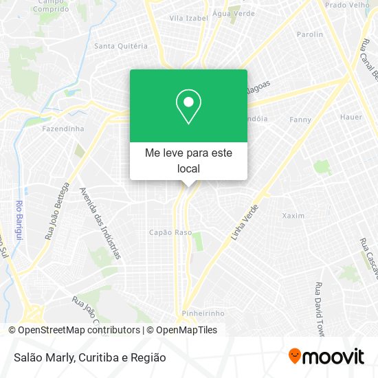 Salão Marly mapa