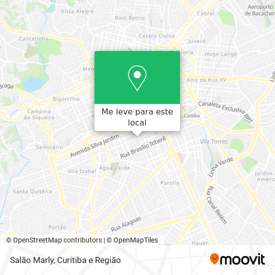 Salão Marly mapa