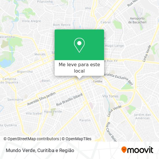 Mundo Verde mapa