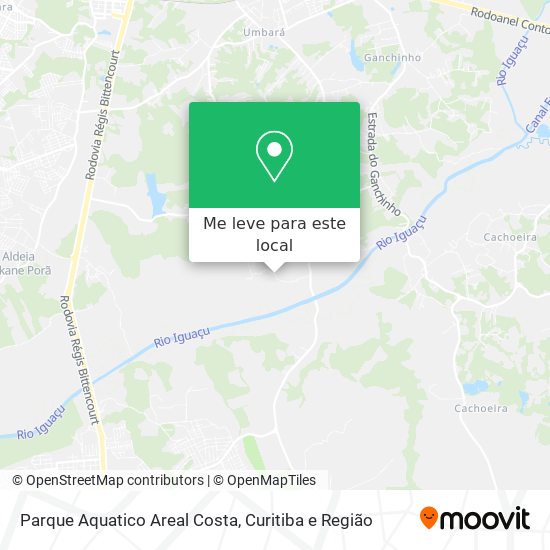 Parque Aquatico Areal Costa mapa