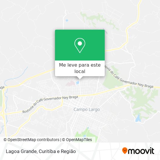 Lagoa Grande mapa