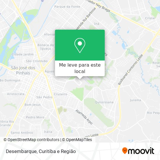 Desembarque mapa