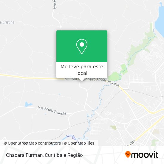 Chacara Furman mapa
