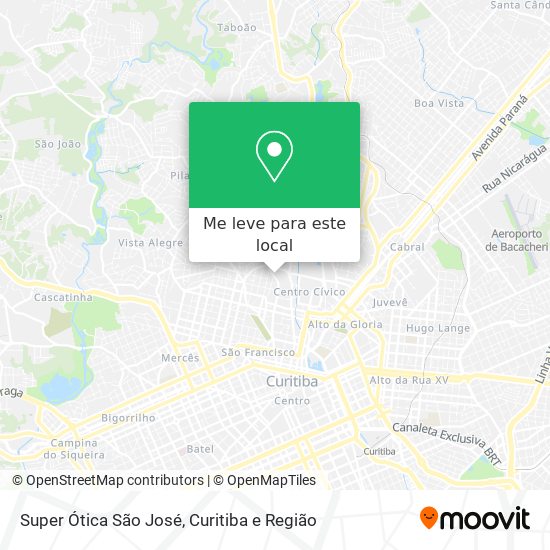 Super Ótica São José mapa