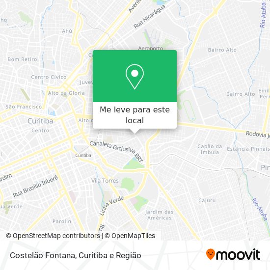 Costelão Fontana mapa