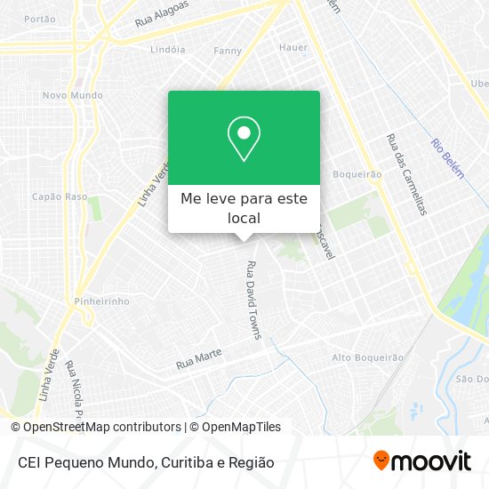 CEI Pequeno Mundo mapa