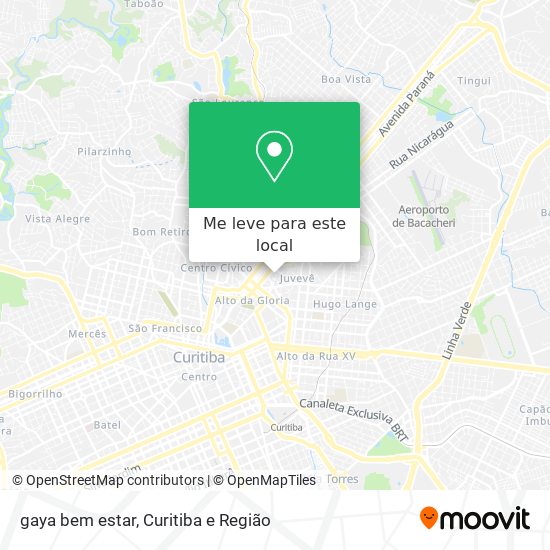 gaya bem estar mapa