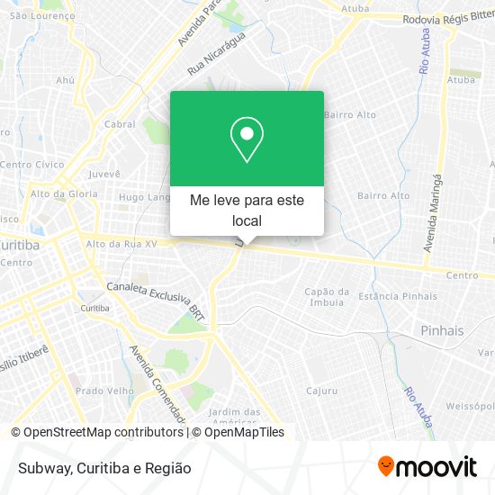 Subway mapa