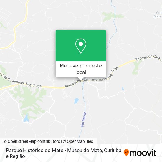 Parque Histórico do Mate - Museu do Mate mapa