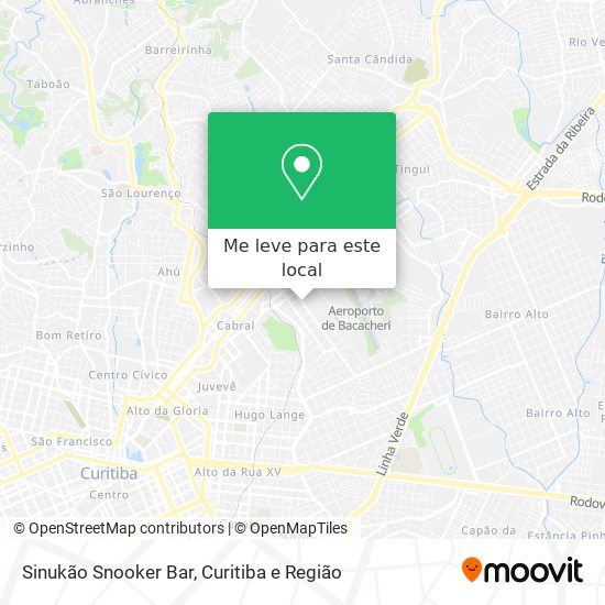 Sinukão Snooker Bar mapa