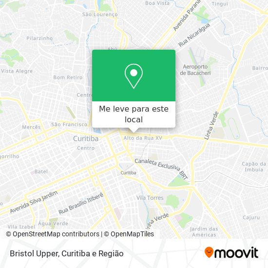 Bristol Upper mapa