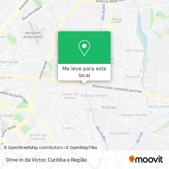 Drive In da Victor mapa