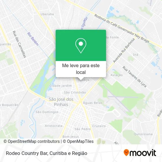 Rodeo Country Bar mapa