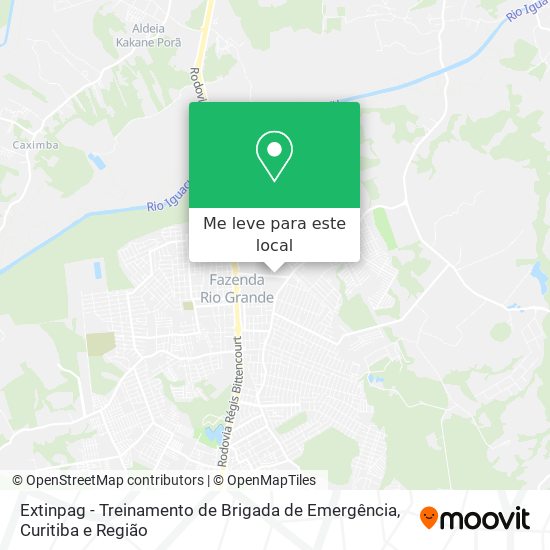 Extinpag - Treinamento de Brigada de Emergência mapa
