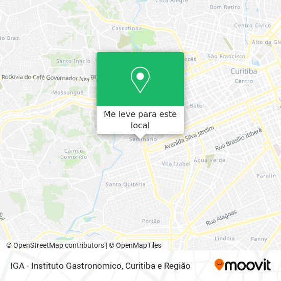 IGA - Instituto Gastronomico mapa