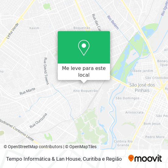 Tempo Informática & Lan House mapa