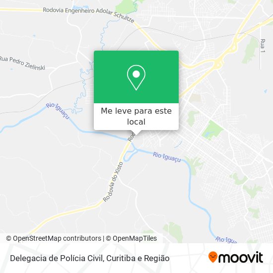 Delegacia de Polícia Civil mapa