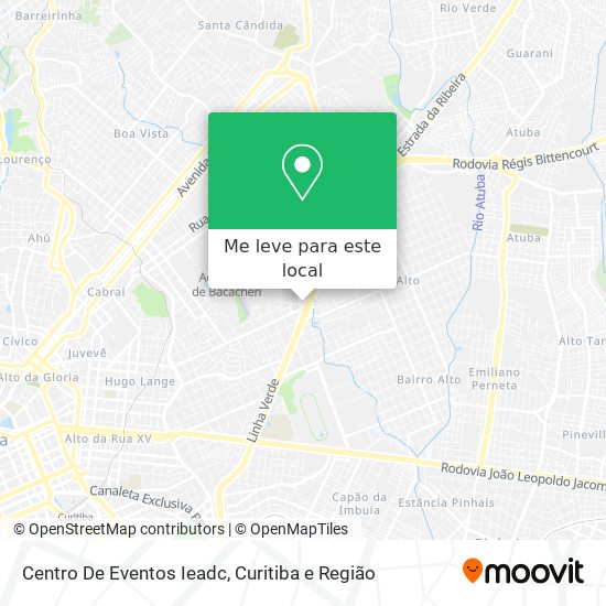 Centro De Eventos Ieadc mapa