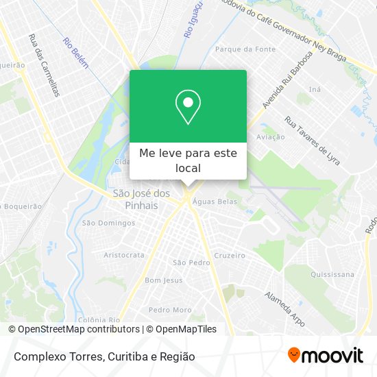 Complexo Torres mapa