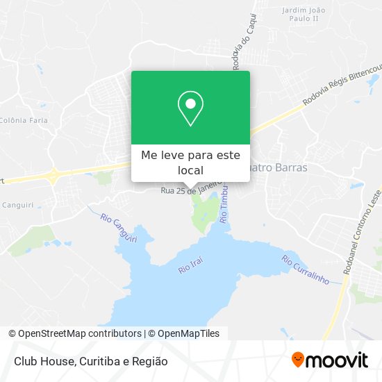 Club House mapa