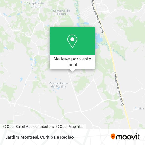 Jardim Montreal mapa