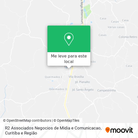 R2 Associados Negocios de Midia e Comunicacao mapa