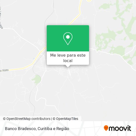 Banco Bradesco mapa