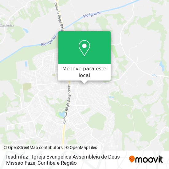 Ieadmfaz - Igreja Evangelica Assembleia de Deus Missao Faze mapa