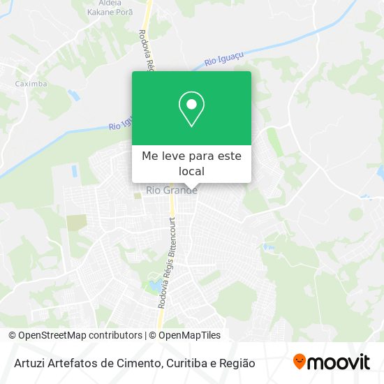 Artuzi Artefatos de Cimento mapa
