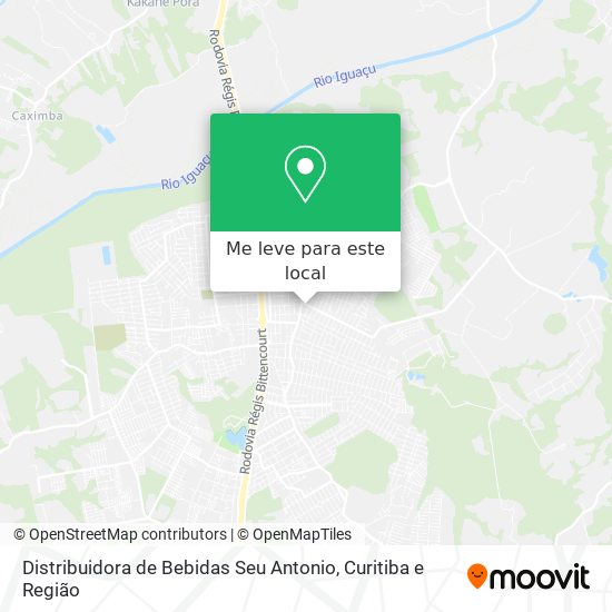 Distribuidora de Bebidas Seu Antonio mapa