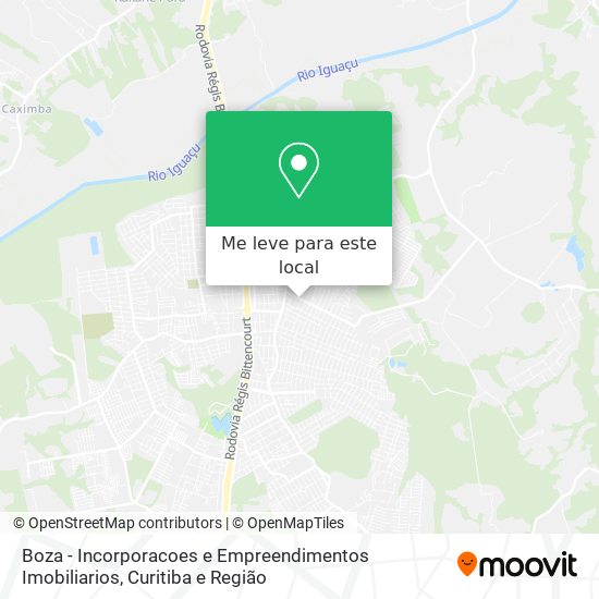 Boza - Incorporacoes e Empreendimentos Imobiliarios mapa