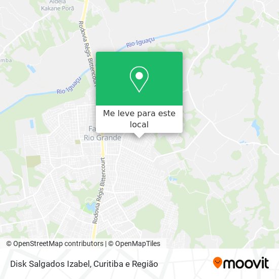 Disk Salgados Izabel mapa