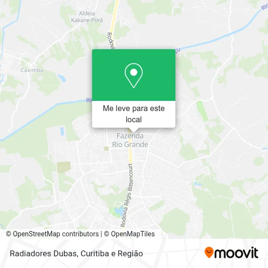 Radiadores Dubas mapa