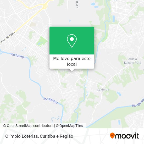 Olímpio Loterias mapa