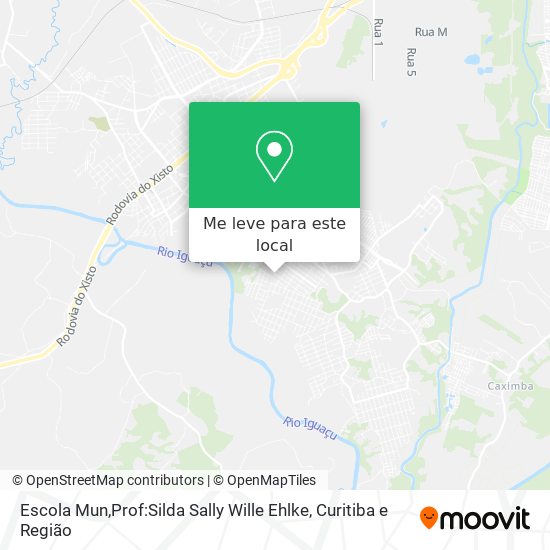 Escola Mun,Prof:Silda Sally Wille Ehlke mapa