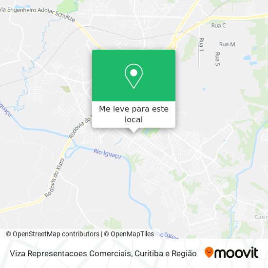 Viza Representacoes Comerciais mapa