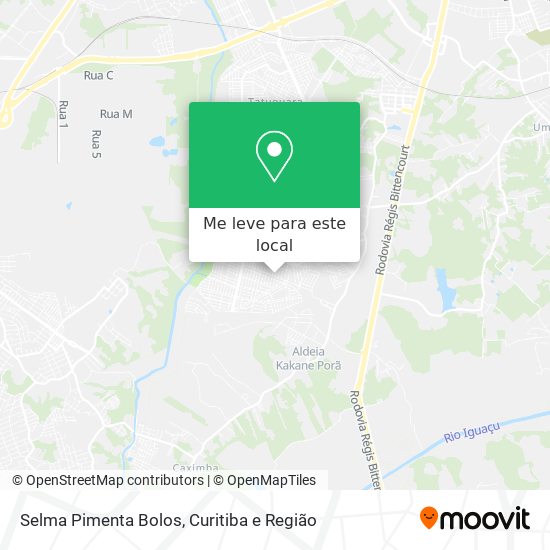 Selma Pimenta Bolos mapa