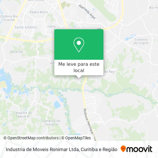 Industria de Moveis Ronimar Ltda mapa