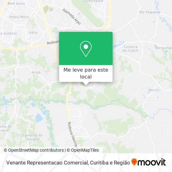 Venante Representacao Comercial mapa