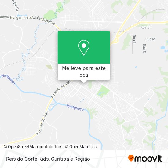 Reis do Corte Kids mapa