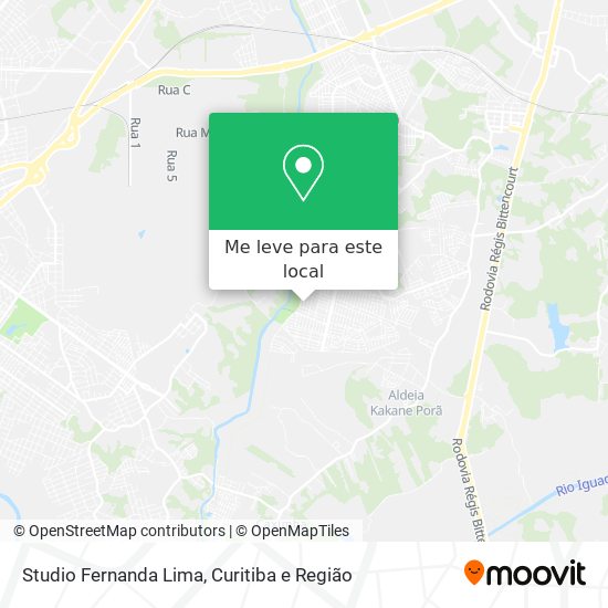 Studio Fernanda Lima mapa