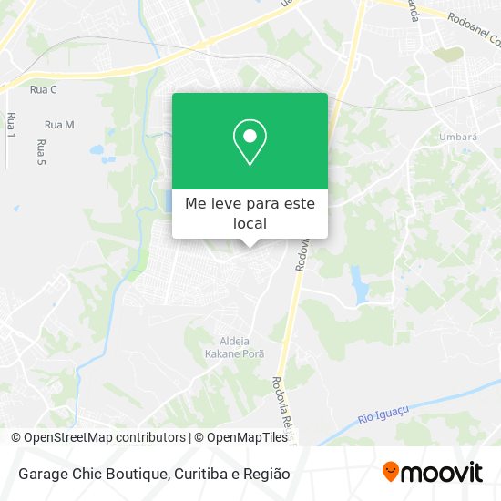 Garage Chic Boutique mapa