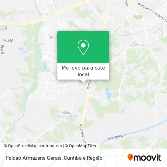 Falcao Armazens Gerais mapa