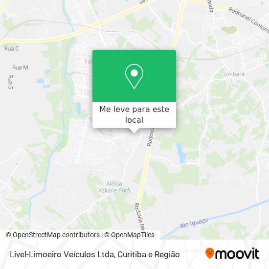 Livel-Limoeiro Veículos Ltda mapa