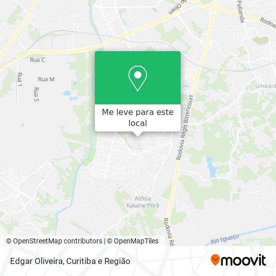 Edgar Oliveira mapa
